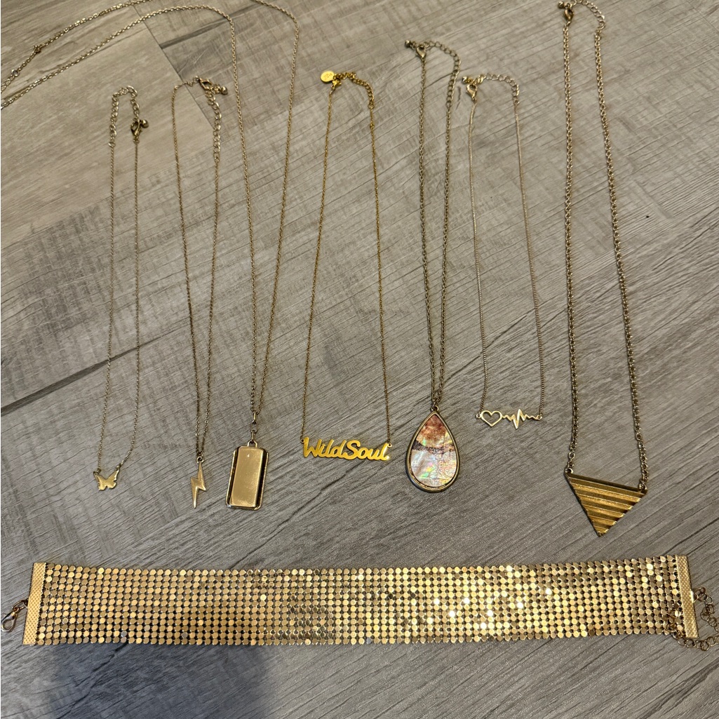 Gold Necklace Bundle